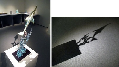 宮田亮平のイルカの「シュプリンゲン」展: ギャラリー静河
